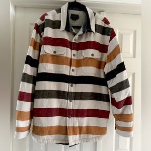 Men’s Pendleton lined button up jacket